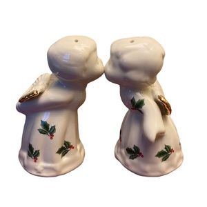 Formalities By Baum Bros. Holiday Kissing Angel Salt & Pepper Shakers